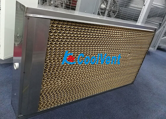 온실가스 증발에 의한 냉각은 노란 / 녹색 혼합된 색채 종류 7090 5090 7060을 패드를 댑니다