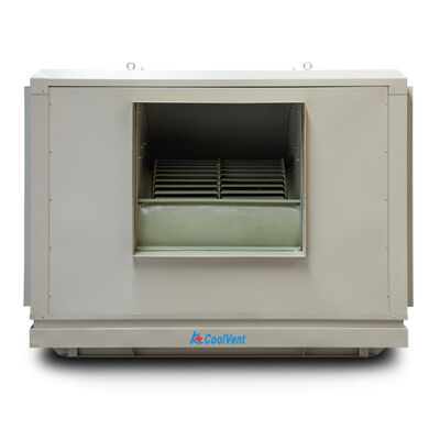 가정은 산업적 증발식 냉각기 원심분리기 팬 종 공랭장치 60000M3/H 15kW를 탑재했습니다