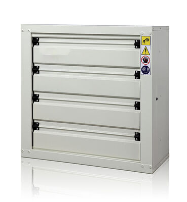 0.37kW 온실 배기팬들, 160Pa 음압 환풍기